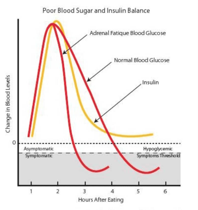 Glycemie-et-fatigue-surrenales